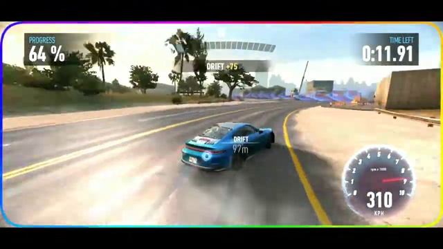 Race With Porsche 911 GT3 || NFS: No Limits ||