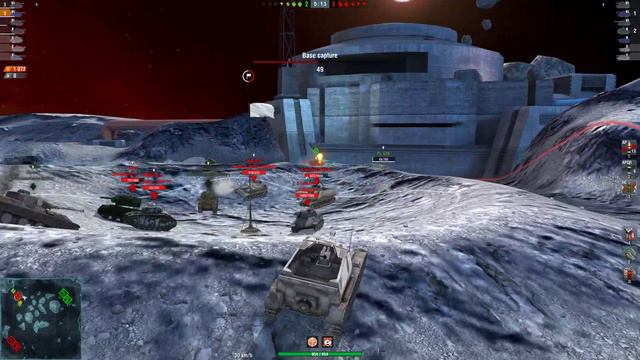 World of Tanks Blitz 7.1 Dicker Max Tranquility 3846dmg 4kills Gravity mode смотреть онлайн