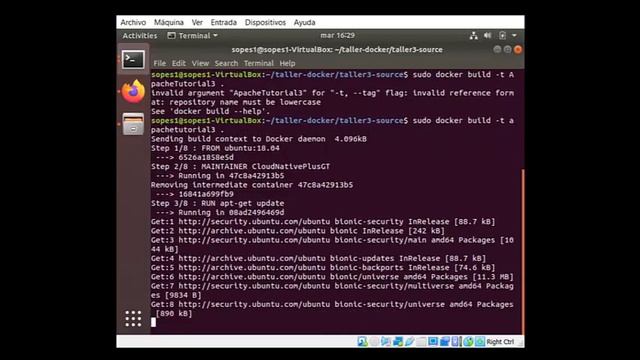 Imagen en dockerHub y container con apache 2 смотреть онлайн