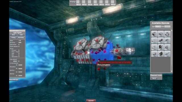 Kinetic Void: Alpha Gameplay Ship Design and Flight смотреть онлайн