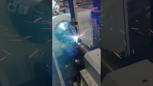 Сварка крышки гидроцилиндра смотреть онлайн