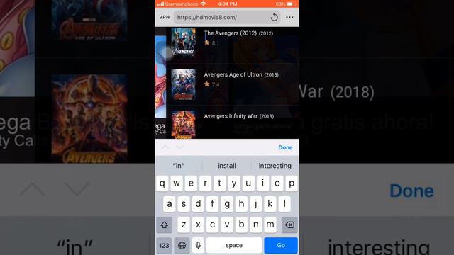 How to download movie in iphone or android phone 📱!!!!! смотреть онлайн