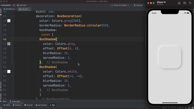 Flutter Neomorphism Design Button & UI | Explained With Given Code смотреть онлайн