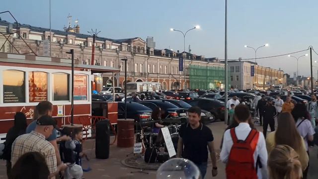 Барабанщица Кристина Солнце на Речном вокзале, 22.05.21 смотреть онлайн