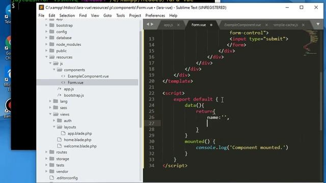 Laravel 6|Vue Js| Crud, Part 1 Tutorial смотреть онлайн