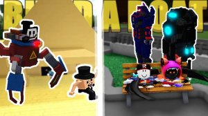 ПИРАМИДА, РОБОТЫ И ОСТРОВОК КРИМСОНА. Постройки подписчиков в Build a boat Roblox
