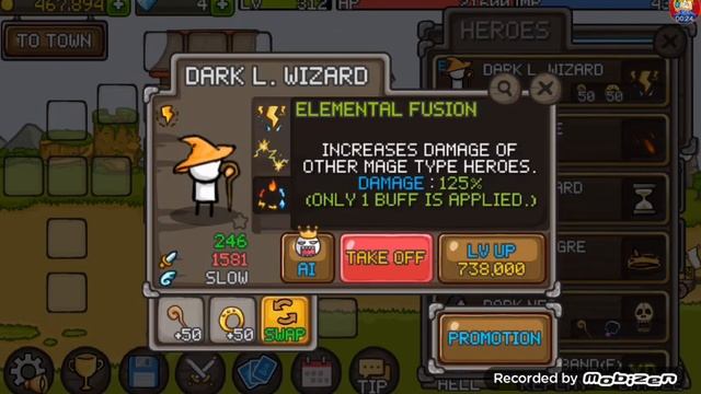 Grow Castle #47 This is Why my LIGHTNING WIZARD IS MY STRONGEST HERO смотреть онлайн