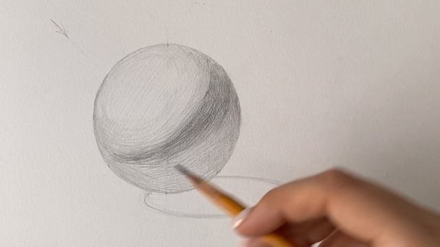 КАК НАРИСОВАТЬ ШАР | Пошаговая инструкция для начинающих смотреть онлайн
