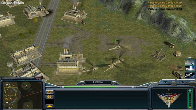 C & C Generals Zero Hour Mod GLOBAL WARFARE USA Super Weapon смотреть онлайн