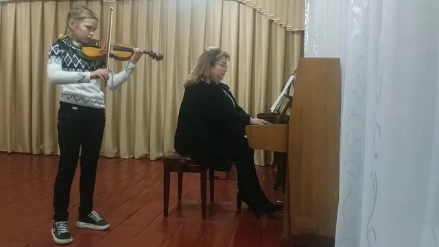 КЗ "Лисичанська ДМШ №1" АФОНІНА Кира, О. Зноско-Боровський «Веселий Танок» смотреть онлайн