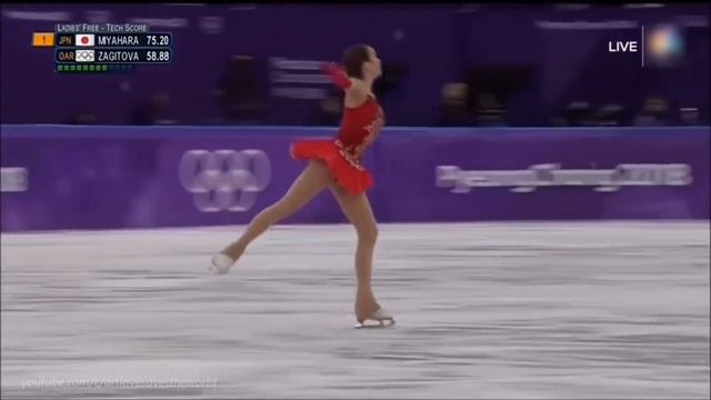ALINA ZAGITOVA - Оlуmpic Champion | 2018 Free Program | Произвольная программа с комментариями NBC смотреть онлайн