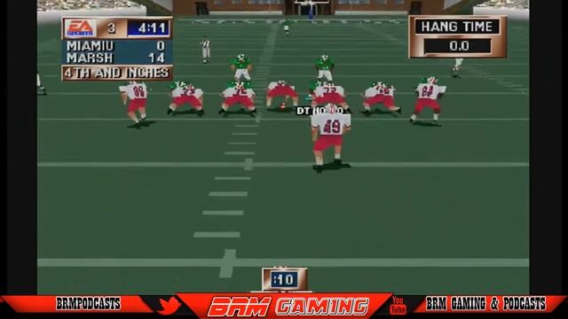 NCAA Football 2001 - Marshall Thundering Herd (7-2) vs. Miami Ohio (4-5) LIVE! смотреть онлайн