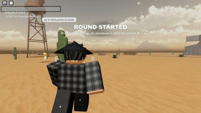How to go in third person Roblox evade смотреть онлайн