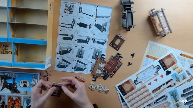 Unboxing Colt Express (Spiel des Jahres 2015) смотреть онлайн