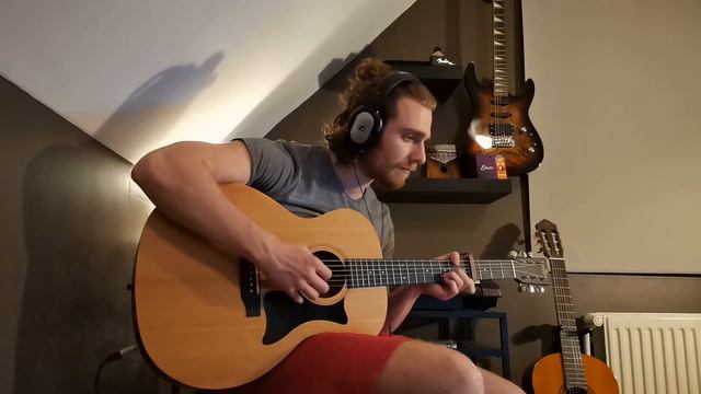 Bruno Mars - Talking To The Moon guitar cover TAB
