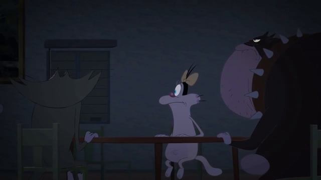 Oggy And The Cockroaches   Погасите свет! S04E60 полный эпизод в HD качестве