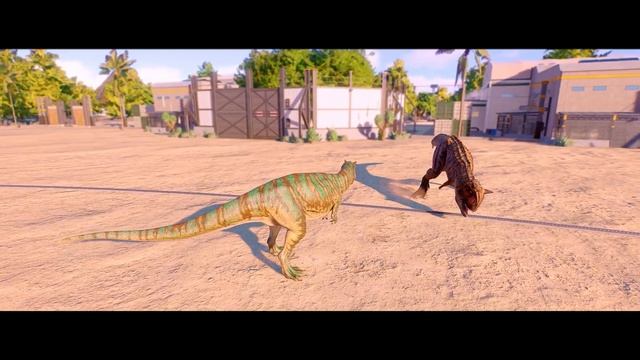 Carnotaurus Toro Death Animations by All Dinosaurs ? Jurassic World Evolution 2 Camp Cretaceous DLC смотреть онлайн