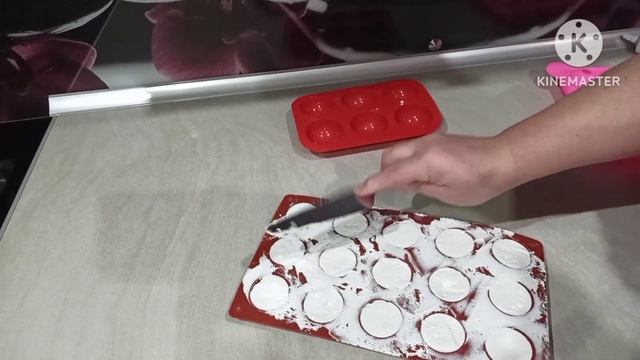 СНЕЖКИ из яблочного зефира. смотреть онлайн