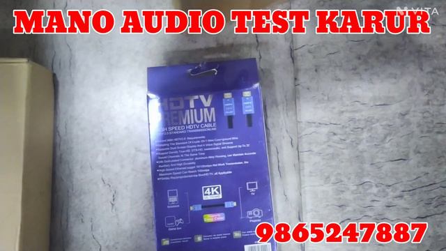4K HDMI Cable (Support HDMI ARC) and Best decoder @manoaudiotest смотреть онлайн