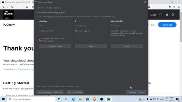 Kaip įdiegti PyCharm Python IDE Windows sistemoje смотреть онлайн