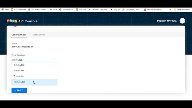 Techextension - Generate access token from Self Client for Zoho API V2 смотреть онлайн