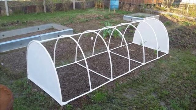 Парник из полипропиленовых труб. смотреть онлайн