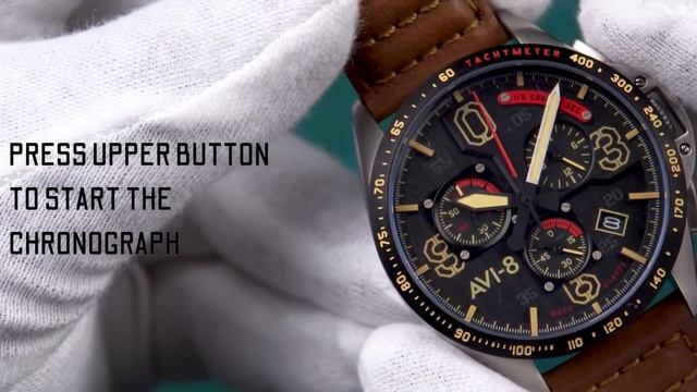 Blakeslee Chronograph Movement Demo | P51 Mustang Collection | AV 4077 смотреть онлайн