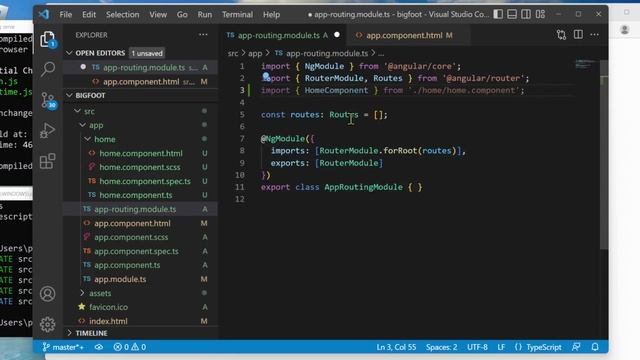 Angular: Generate and Route to Your First Component смотреть онлайн