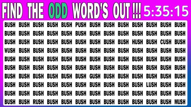 Word Search Puzzles #25 How Good Are Your Eyes ? CAN YOU FIND THE HIDDEN WORDS OUT смотреть онлайн