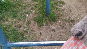 ВЛОГ басик гуляет на детской площадке
