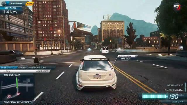 Ford Focus RS500 (Part 2) - NFS Most Wanted 2012 || HD Grafik смотреть онлайн