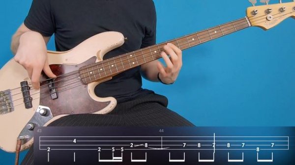 MAN OF WAR - Radiohead Bass Only + Tabs