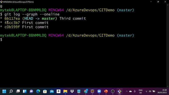 GIT Reset Mixed - Undo Changes смотреть онлайн