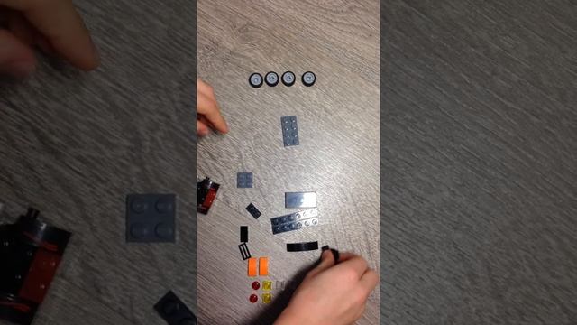 Поделки из Лего МИНИ МАШИНА Lego Ferrari