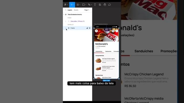 “Sticky” a nova funcionalidade do Figma. #uidesign #figma #userinterfac смотреть онлайн
