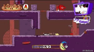 Pizza Tower - Pizzascape Lap 4 P Rank Hard Mode (Egg's Lap Mod)