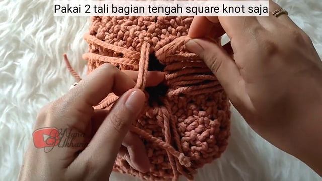 Macrame Handbag Tutorial 2021 || Tutorial Tas Macrame