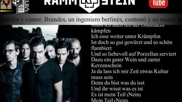 Rammstein Mein Teil