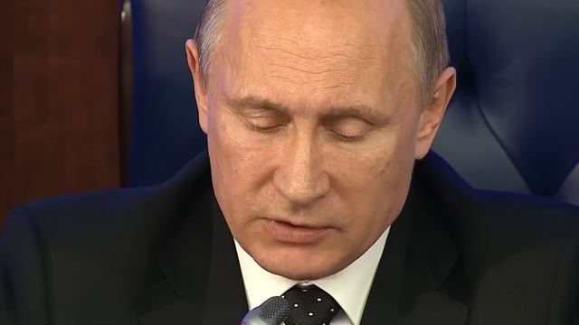 Заключительное слово на расширенном заседании коллегии Министерства обороны смотреть онлайн