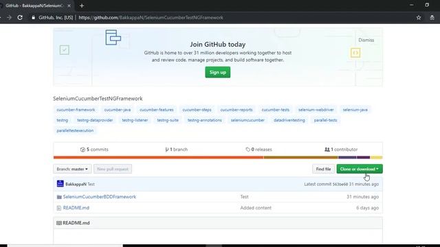 How to Clone GitHub Remote Repository || GitHub Tutorial Part-14 смотреть онлайн