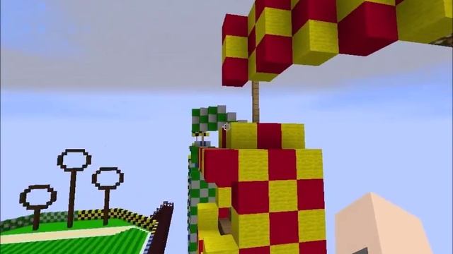 MineCraft [TNT Run] Harry Potter Quidditch Map + Download link! смотреть онлайн