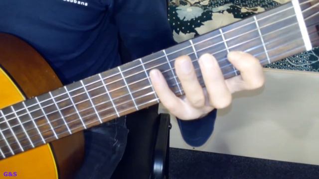 Гамма До мажор для Гитары || Соединение: Четверть - Дуоль - Триоль || смотреть онлайн