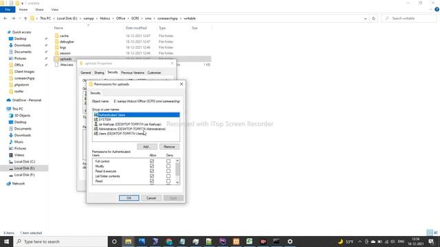 Solved : How to fix Permission denied on Xampp/ localhost window 10 смотреть онлайн