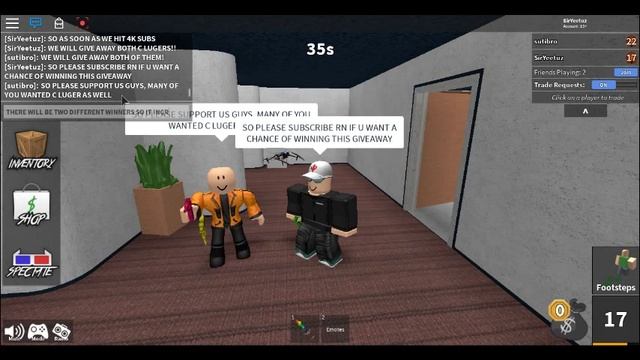 OMG I GOT CHROMA LUGER IN ROBLOX MM2! (ALSO DOUBLE CHROMA LUGER GIVEAWAY) HELP US HIT 4K SUBS смотреть онлайн