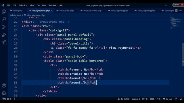 90. Create View Payment Details Page Using PHP & MySQL смотреть онлайн
