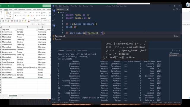 Sort a dataframe by multiple columns | pandas Tip смотреть онлайн