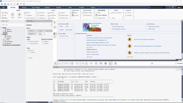 Workbench tip and tricks - Not able to read mesh in Fluent cell in ANSYS WB 2020 R2 смотреть онлайн