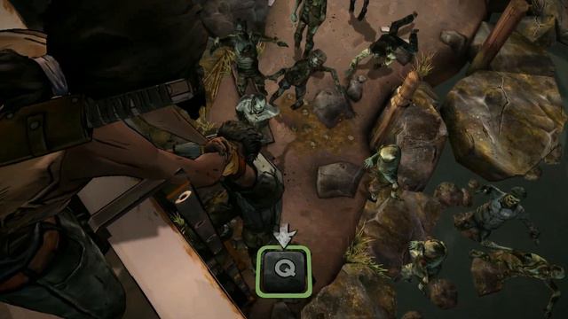 [казнённые на корабле] слепое прохождение The Walking Dead Michonne с комментариями #2 смотреть онлайн