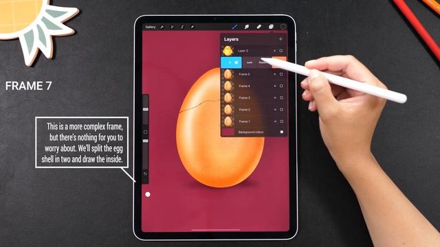Frame by Frame iPad Pro Procreate Animation Tutorial смотреть онлайн