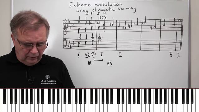 Extreme Modulation Using Chromatic Harmony - Music Theory смотреть онлайн